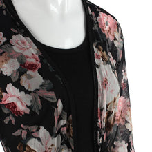 Fashion Women Stripe Printed Gauze Blouses Kimono Cardigan Coat Jacket Designer Vestideo EF8