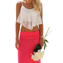 Lace Floral Crop Tops Bralette Bralet White For Women Plus Size EF8
