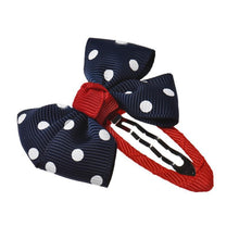 bow dot children kids baby girls hair accessories clip hairpins barrettes headwear flowerBoutique EF8
