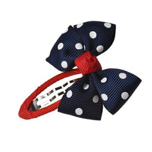 bow dot children kids baby girls hair accessories clip hairpins barrettes headwear flowerBoutique EF8