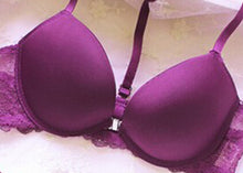 Sexy Bra Sets for Women Girls Sexy Y-line Straps Bra Set Front Closure Bra   Hollow Out Panties Intimates Lace EF8