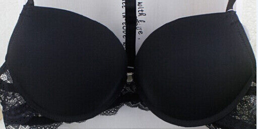 Sexy Bra Sets for Women Girls Sexy Y-line Straps Bra Set Front Closure Bra   Hollow Out Panties Intimates Lace EF8