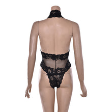 Sexy Lingerie Lace Bodysuits Sleepwear Pajamas Erotic Uniform Women's Underwear Conjoined Dress Leotard Intimates With G-string EF8