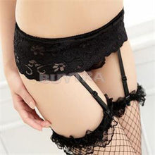 Sexy Stockings Women's Floral Lace Garter Belt Suspender Stockings Lingerie garters Set Garter for Stockings EF8