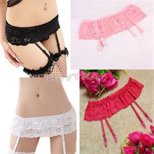 Sexy Stockings Women's Floral Lace Garter Belt Suspender Stockings Lingerie garters Set Garter for Stockings EF8
