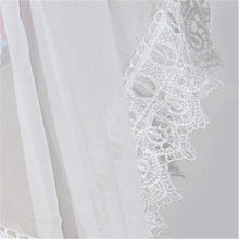 Sexy Womens Beach Wear Chiffon Lace Crochet Bikini Swimming Cover Up White EF8