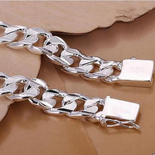 Silver Plated Gift Jewelry Bracelet 10cm Trendy Men Male Bangle Bracelet EF8