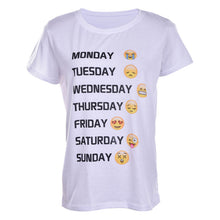 funny clothes emoji t shirt style emotions t shirt women men top tees t-shirt clothing EF8