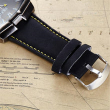 Super slim Watches Men Luxury Leather Strap Men Army Military Wristwatches ClockQuartz Watch Relogio Masculino EF8
