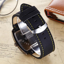 Super slim Watches Men Luxury Leather Strap Men Army Military Wristwatches ClockQuartz Watch Relogio Masculino EF8