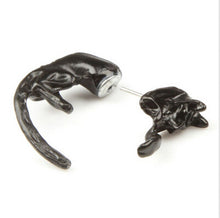 Trendy s Long Tail Leopard Cat Puncture Ear Studs Womens Mens Earring Women Accessories EF8