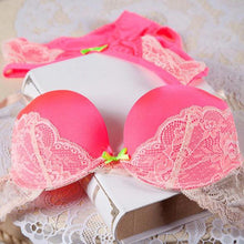 Underclothes Underwear Women Bras B C cup Lingerie set With Brief Sexy Lingerie Lace Embroidery Bra Sets Bowknot Bras EF8