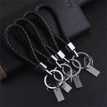 s Men PU Leather Key Chain Ring Keyfob Car Keyring Keychain Gift For Men EF8