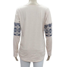 Fashion Women Long Sleeve Loose Elk Deer Printing Splice Long Sleeve Tops Pullover Shirt EF8