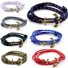 Bracelet With Gold Anchor Hook Bracelet for Men Wristb  H  Cuff Bracelets Women Men Anchor Bracelet EF8