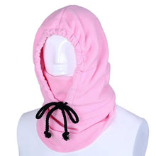 Warm Outdoor Thicker Fleece Cold Wind Protection Face Mask Scarf Hat Snowboard Hood Wind Cap Bike Thermal Balaclavas EF8