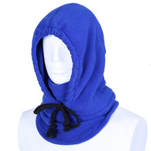 Warm Outdoor Thicker Fleece Cold Wind Protection Face Mask Scarf Hat Snowboard Hood Wind Cap Bike Thermal Balaclavas EF8