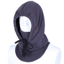 Warm Outdoor Thicker Fleece Cold Wind Protection Face Mask Scarf Hat Snowboard Hood Wind Cap Bike Thermal Balaclavas EF8