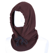 Warm Outdoor Thicker Fleece Cold Wind Protection Face Mask Scarf Hat Snowboard Hood Wind Cap Bike Thermal Balaclavas EF8