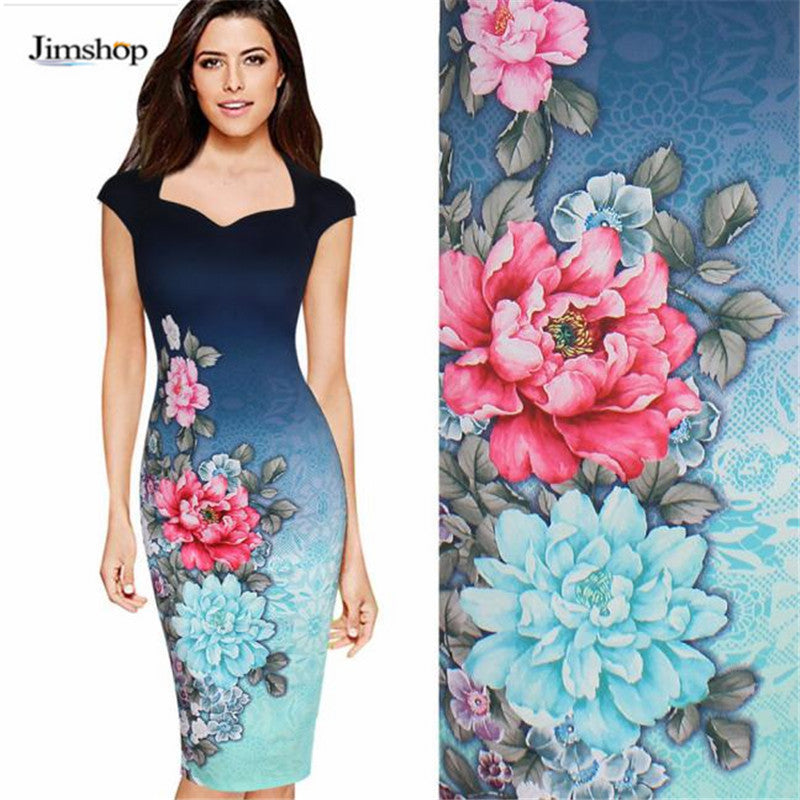Women Office Dress Plus Size Women Elegant OL Pencil Dress Casual Bandage Bodycon Party Dresses Vestidos Femininos EF8
