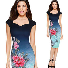 Women Office Dress Plus Size Women Elegant OL Pencil Dress Casual Bandage Bodycon Party Dresses Vestidos Femininos EF8