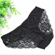 Women Underwear Bamboo Fiber C y Color Sexy Lace Panties Lingeries See Through Underpants Briefs Girls One Size EF8