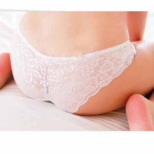 Women Underwear Bamboo Fiber C y Color Sexy Lace Panties Lingeries See Through Underpants Briefs Girls One Size EF8