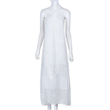 Women beach dress dress chiffonwomen dress Sexy Casual Lace Long Maxi Party Beach Dress vestido plus size EF8