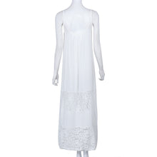 Women beach dress dress chiffonwomen dress Sexy Casual Lace Long Maxi Party Beach Dress vestido plus size EF8