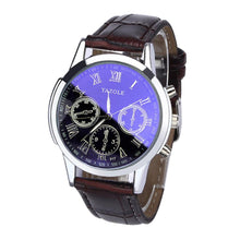 Mens Watches Top Luxury FamousClock Blue Ray Glass Quartz Wristwatch Men Hodinky Relogio Masculino EF8