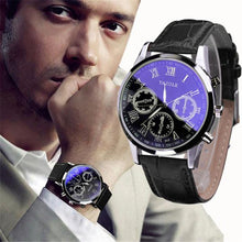 Mens Watches Top Luxury FamousClock Blue Ray Glass Quartz Wristwatch Men Hodinky Relogio Masculino EF8