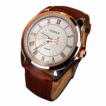 Mens watches Top Luxury Mens Business ClockQuartz Wrist watch Quartz-watch relogio masculino Gold Black EF8