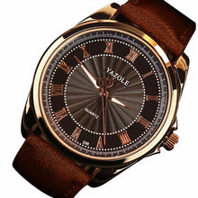 Mens watches Top Luxury Mens Business ClockQuartz Wrist watch Quartz-watch relogio masculino Gold Black EF8