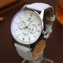 Luxury Famous men watch Mens Waterproof Noctilucent Leather Blue Ray Glass Quartz Analog Watches Relogio Masculino EF8