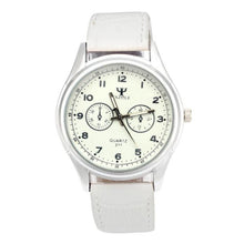 Luxury Famous men watch Mens Waterproof Noctilucent Leather Blue Ray Glass Quartz Analog Watches Relogio Masculino EF8