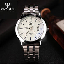 Full Steel White Black Blue Ray Dial 30m Waterproof Luminous Hands Business Dress Sport Wrist watch Watches for Men EF8