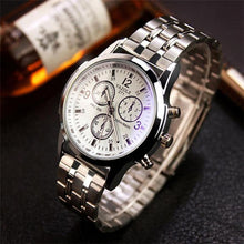 Luxury Clock Full Stainless Steel waterproof Men's Quartz Watch Business Watch Men Watch Relogio masculino EF8