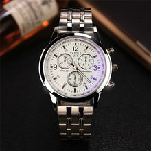 Luxury Clock Full Stainless Steel waterproof Men's Quartz Watch Business Watch Men Watch Relogio masculino EF8