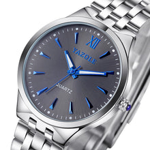 Quartz-watch Stainless Steel Men Watches Top LuxuryClock Men's Wrist Quartz Watch Date Relogio Masculino EF8