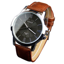 luxury Stainless Steel Casual Fashion Leather watches reloj masculino men watch Business Military Sports Wristwatch EF8