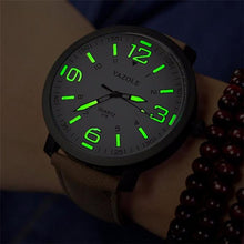 luxury quartz watch Casual Fashion Leather luminous watches reloj masculino men watch Sports Watches EF8