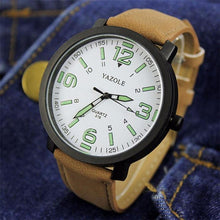 luxury quartz watch Casual Fashion Leather luminous watches reloj masculino men watch Sports Watches EF8