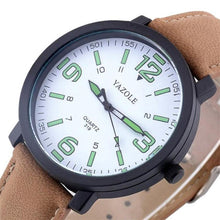 luxury quartz watch Casual Fashion Leather luminous watches reloj masculino men watch Sports Watches EF8