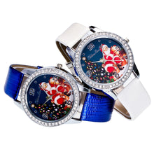 Candy ColorWomen Ladies Luxury Diamond Leather Quartz Wrist Dress Watch Montre femme ClockGifts EF8