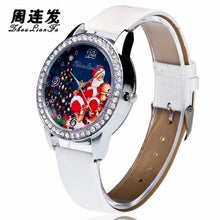 Candy ColorWomen Ladies Luxury Diamond Leather Quartz Wrist Dress Watch Montre femme ClockGifts EF8