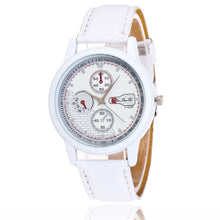 Fashion Women's Watch Leather Watches Lady Girl Dress Relogio Analog Quartz Vogue Wrist Watches Hour Clock EF8