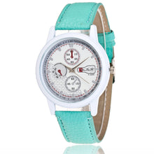 Fashion Women's Watch Leather Watches Lady Girl Dress Relogio Analog Quartz Vogue Wrist Watches Hour Clock EF8