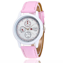 Fashion Women's Watch Leather Watches Lady Girl Dress Relogio Analog Quartz Vogue Wrist Watches Hour Clock EF8