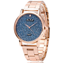 Fashion Glod Women's Watch Stainless Steel Watches Lady Girl Dress Relogio Analog Quartz Wrist Watches Clock Gift EF8
