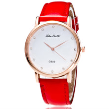 Fashion Leather Strap Women Rhinestone Wrist Watch Casual Women Dress Watches Watched Relogio Feminino Gift EF8